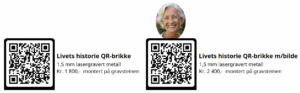 Livets historie QR-brikke priser